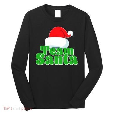 Christmas Team Santa Long Sleeve Shirt