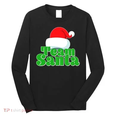 Christmas Team Santa Long Sleeve Shirt