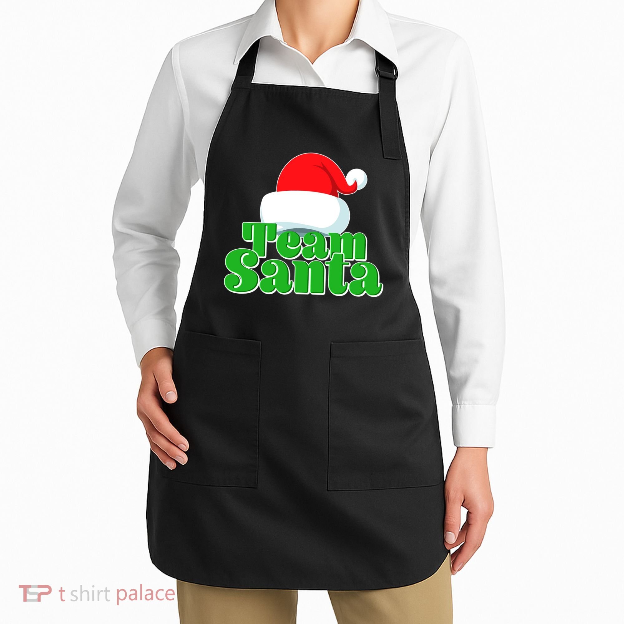 Christmas Team Santa Apron
