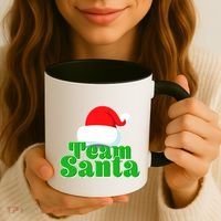 Christmas Team Santa Coffee Mug thumb 3