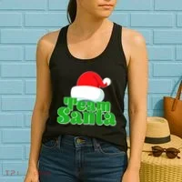 Christmas Team Santa Women's Tank Top thumb 2