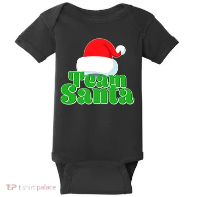 Christmas Team Santa Baby Bodysuit