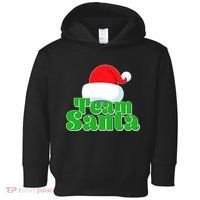 Christmas Team Santa Toddler Hoodie thumb 0