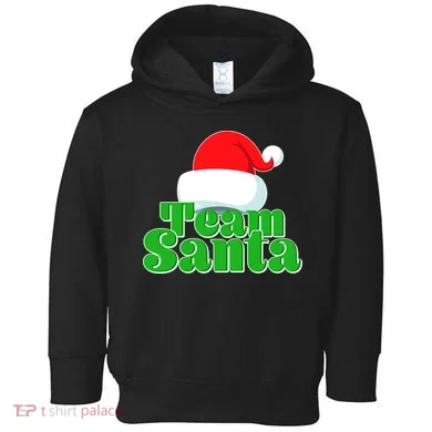 Christmas Team Santa Toddler Hoodie