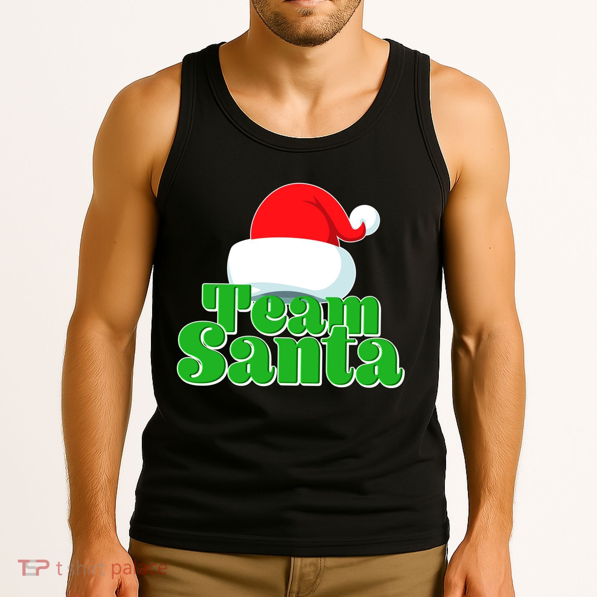 Christmas Team Santa Tank Top