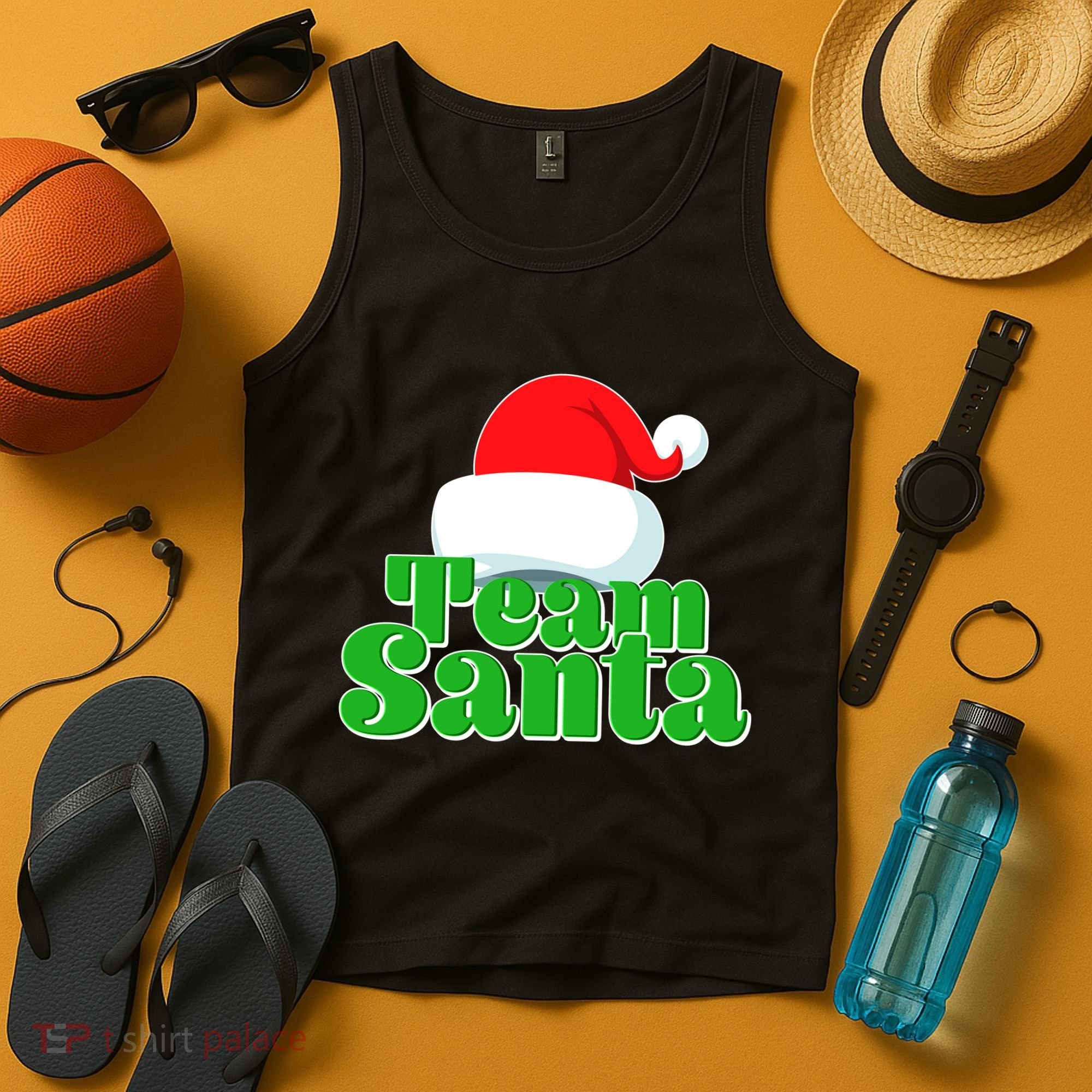 Christmas Team Santa Tank Top