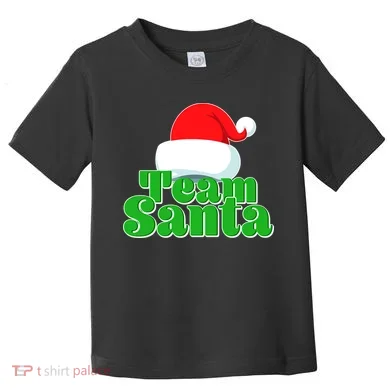 Christmas Team Santa Toddler T-Shirt