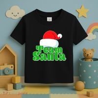Christmas Team Santa Toddler T-Shirt thumb 3