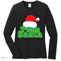 Christmas Team Santa Women's Long Sleeve Shirt thumb 0
