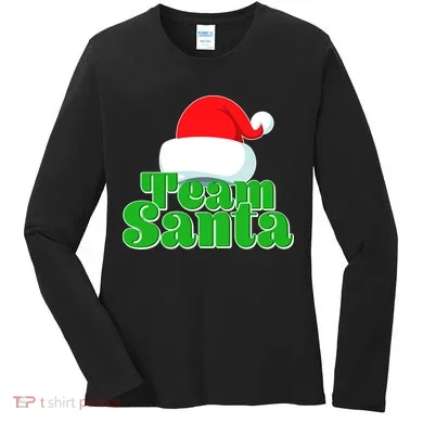 Christmas Team Santa Women's Long Sleeve Shirt