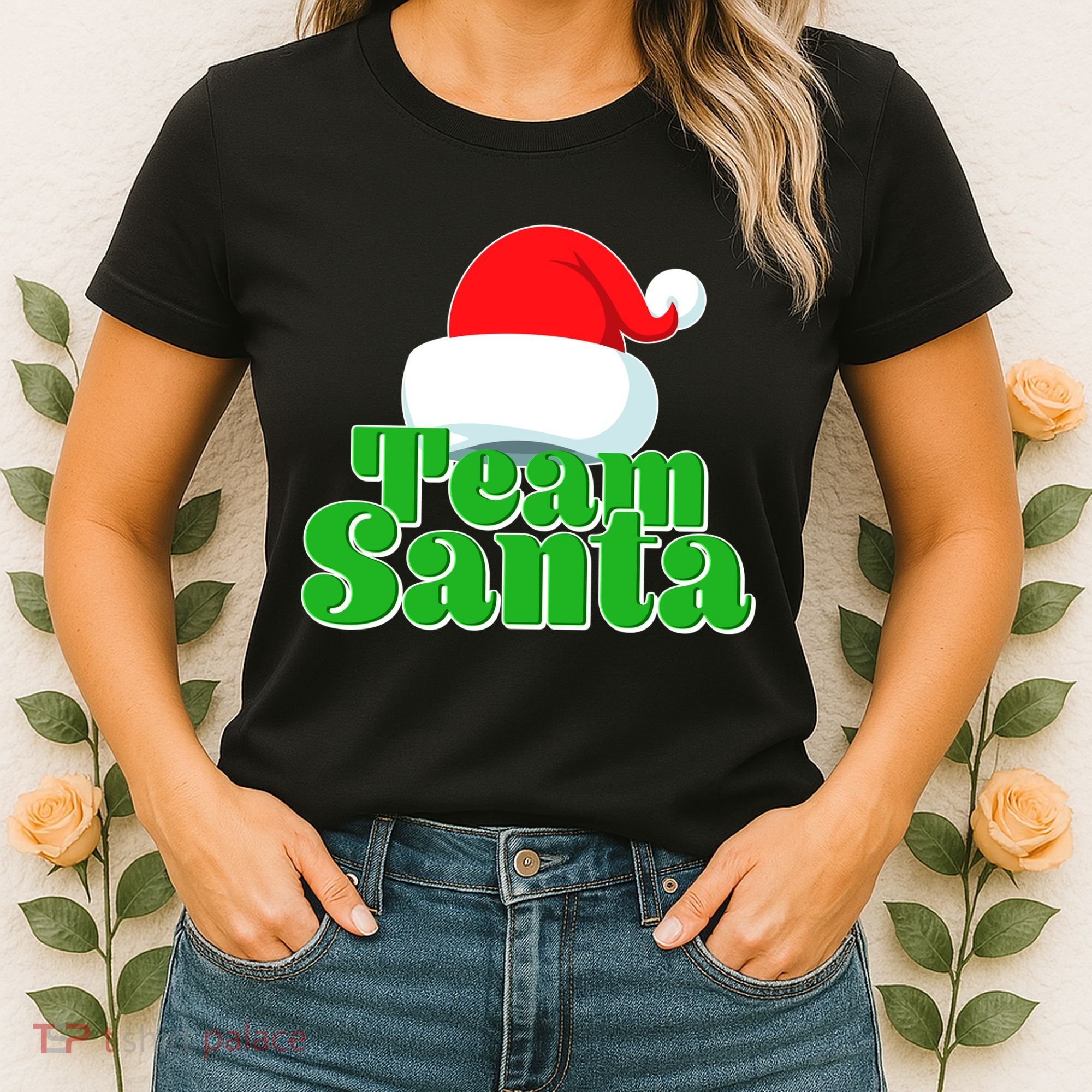 Christmas Team Santa Women's T-Shirt