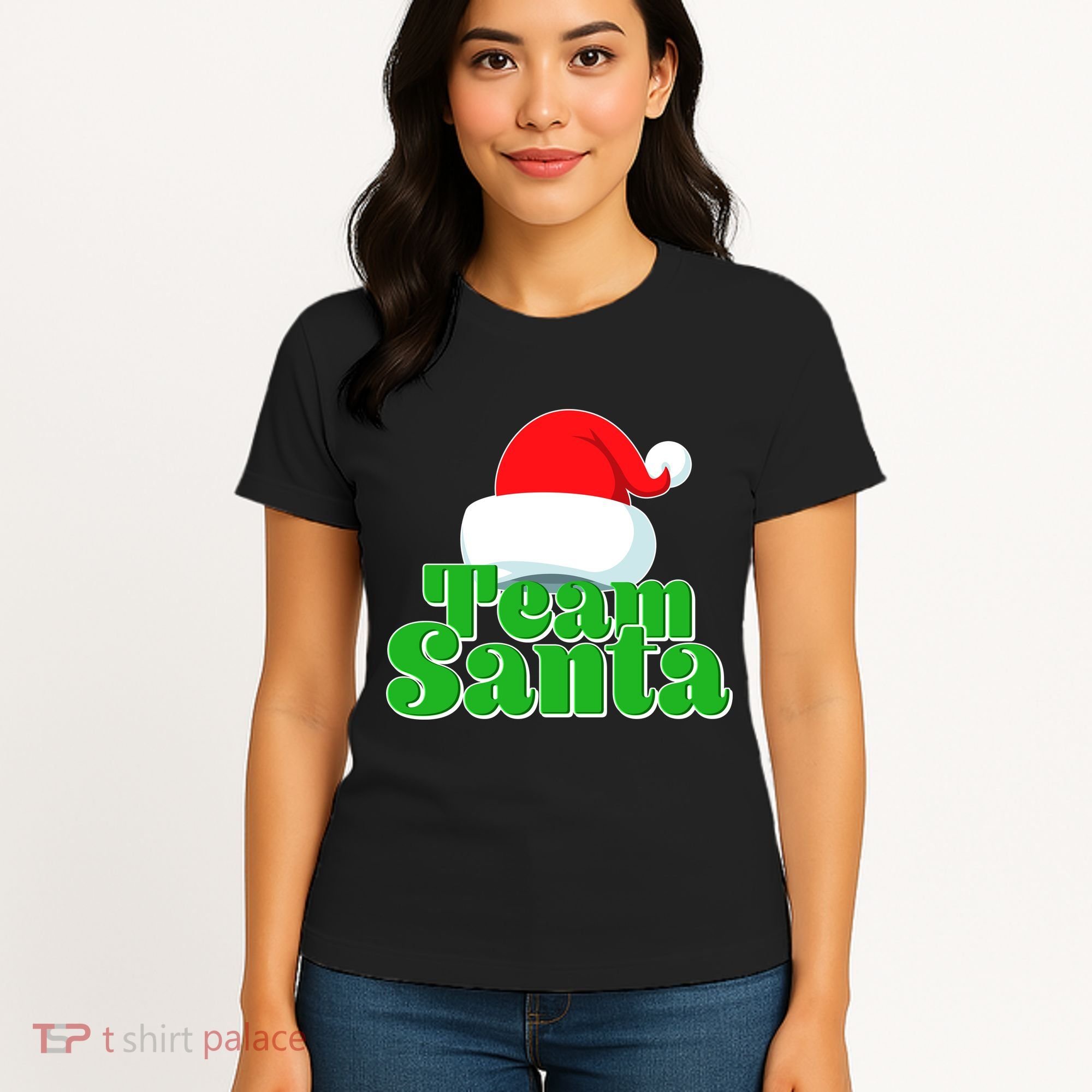 Christmas Team Santa Women's T-Shirt