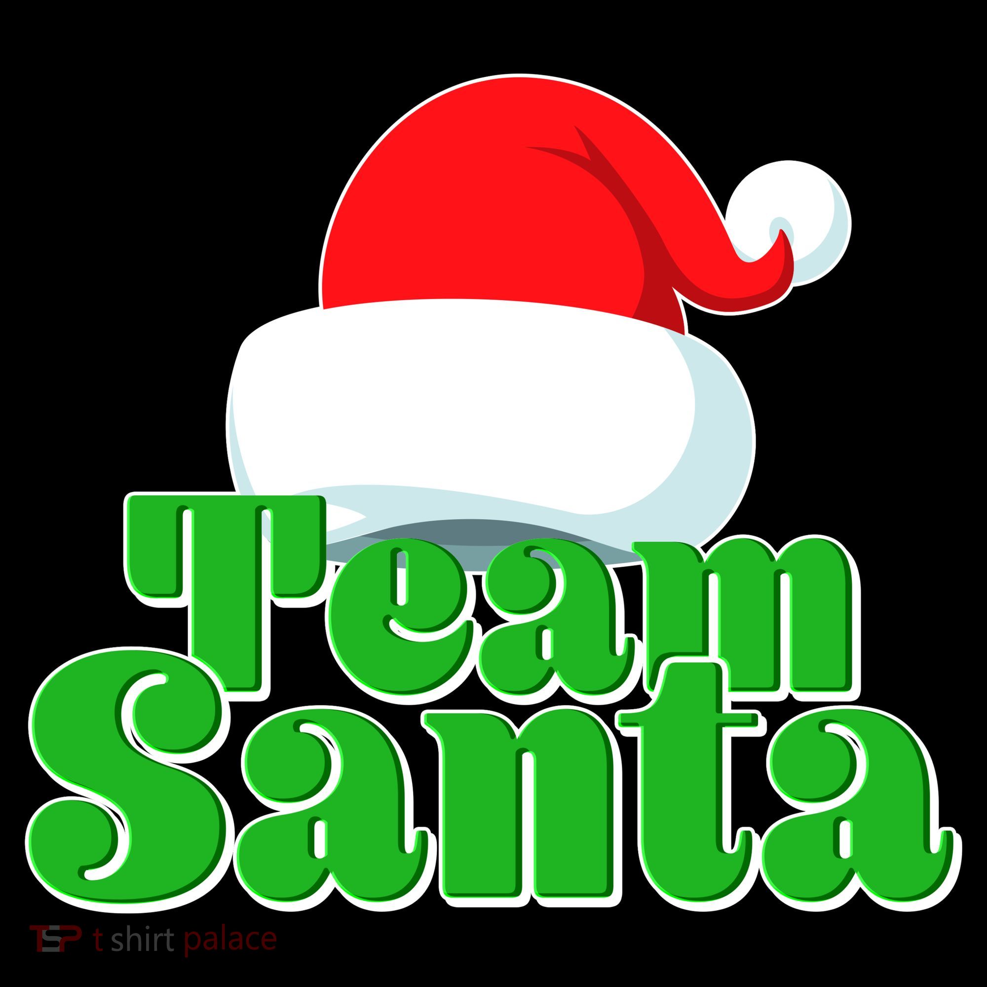Christmas Team Santa Women's T-Shirt