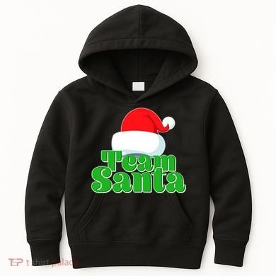 Christmas Team Santa Kids Hoodie