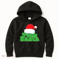 Christmas Team Santa Kids Hoodie thumb 0