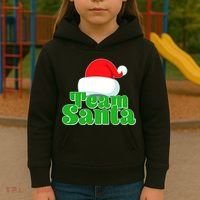 Christmas Team Santa Kids Hoodie thumb 3