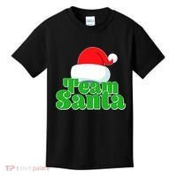 Christmas Team Santa Kids T-Shirt thumb 0