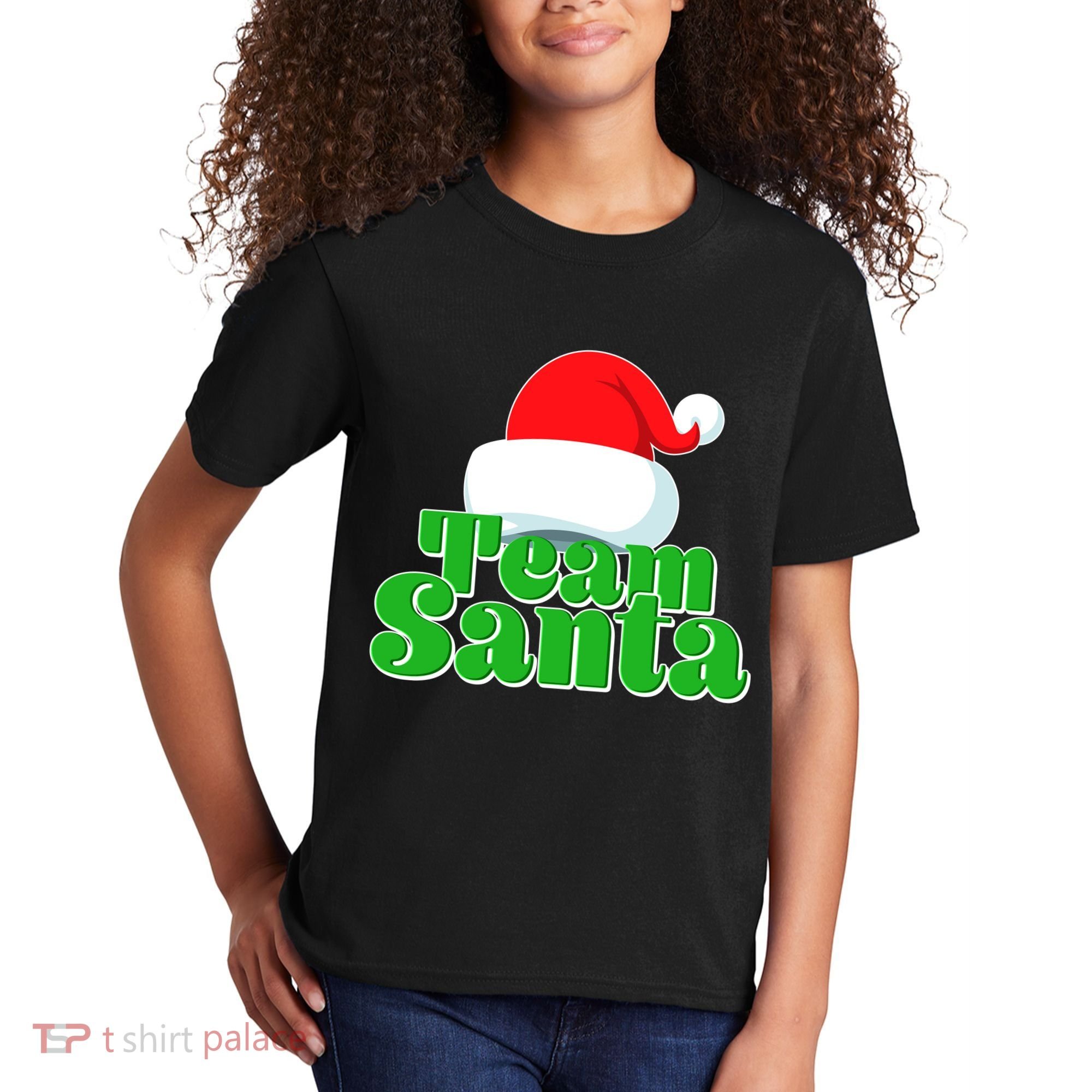 Christmas Team Santa Kids T-Shirt