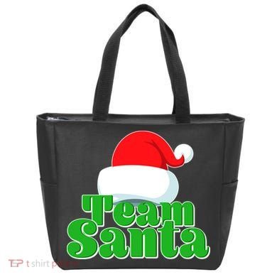 Christmas Team Santa Tote Bag
