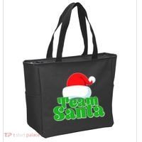Christmas Team Santa Tote Bag thumb 2