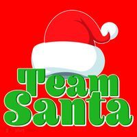 Christmas Team Santa Santa Hat thumb 1