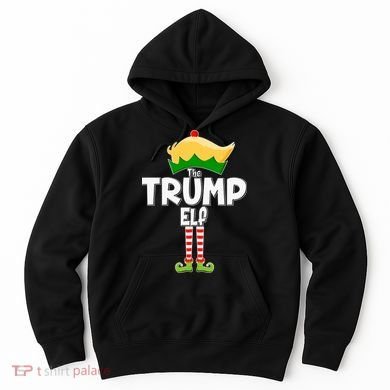 Christmas The Trump Elf  Funny Hoodie
