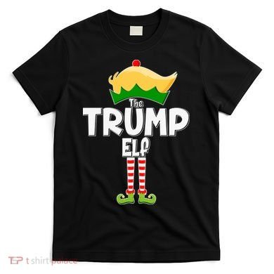 Christmas The Trump Elf  Funny T-Shirt