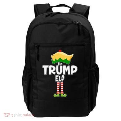 Christmas The Trump Elf  Funny Backpack