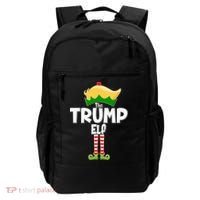 Christmas The Trump Elf  Funny Backpack thumb 0