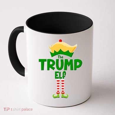 Christmas The Trump Elf  Funny Coffee Mug