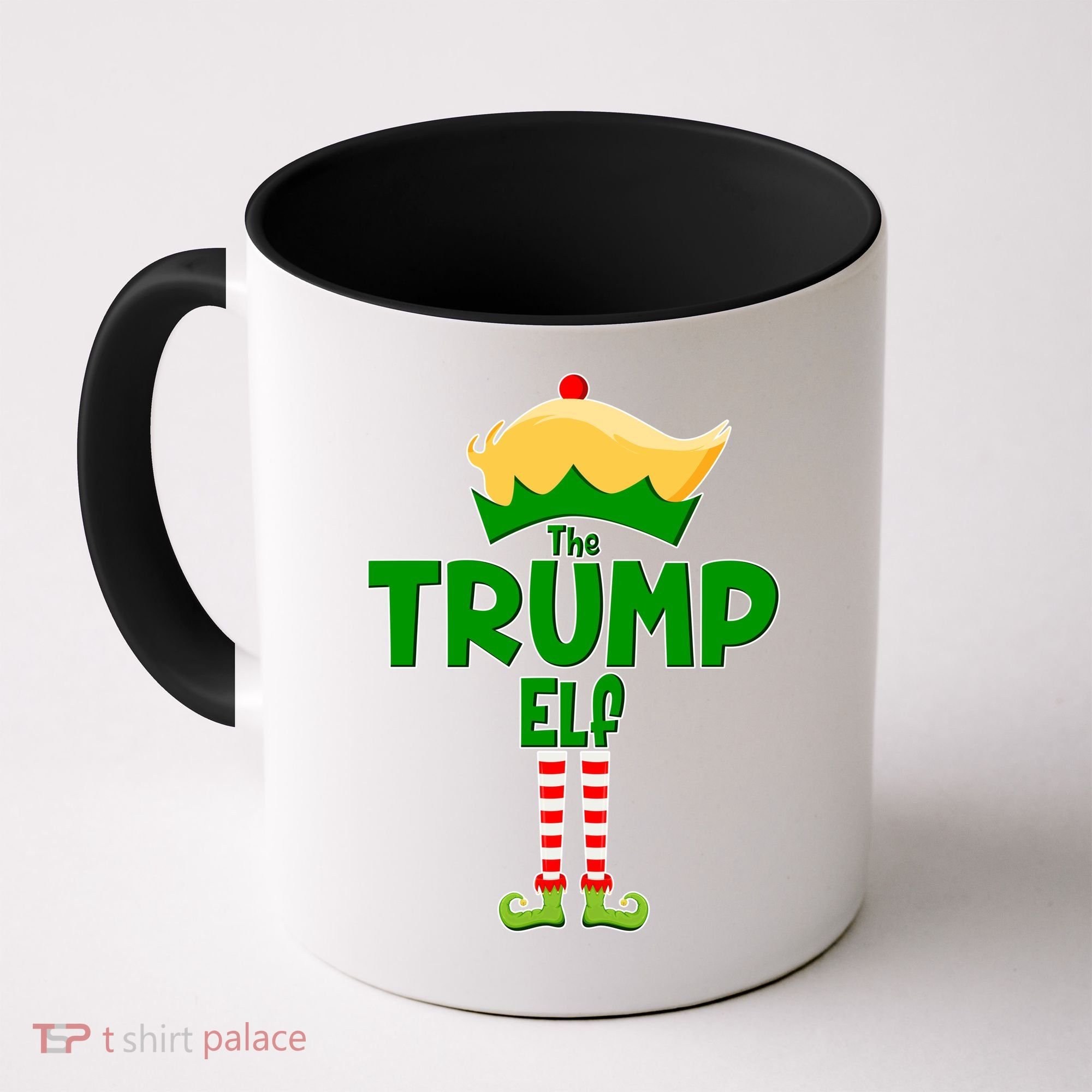 Christmas The Trump Elf  Funny Coffee Mug