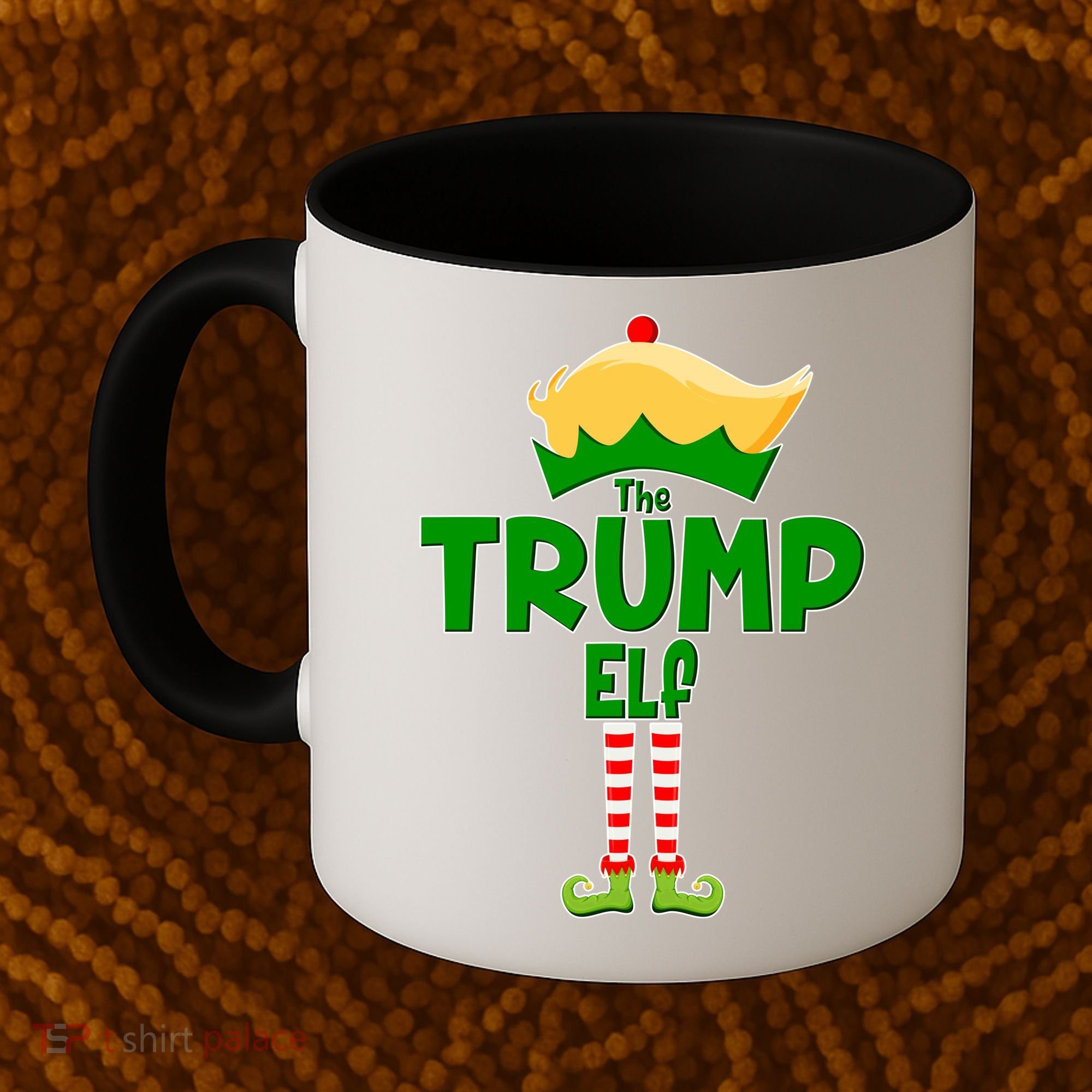 Christmas The Trump Elf  Funny Coffee Mug