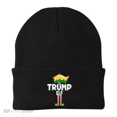 Christmas The Trump Elf  Funny Beanie