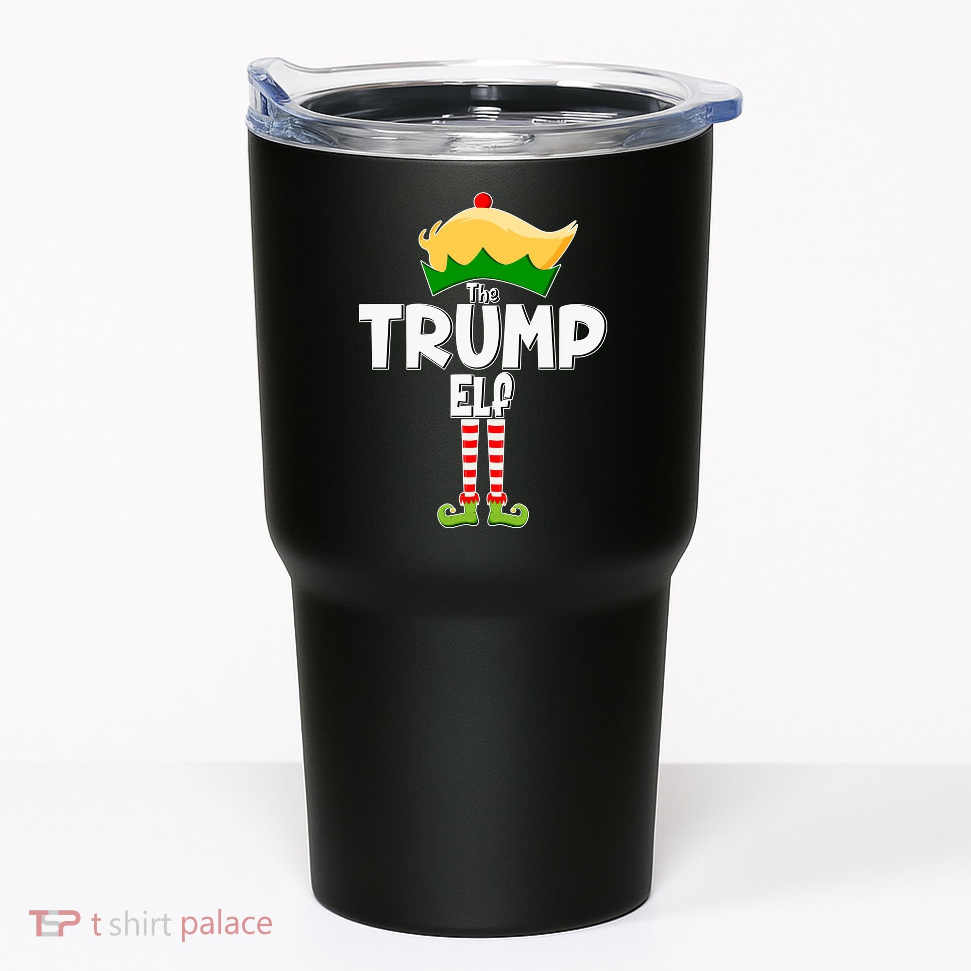 Christmas The Trump Elf  Funny Tumbler