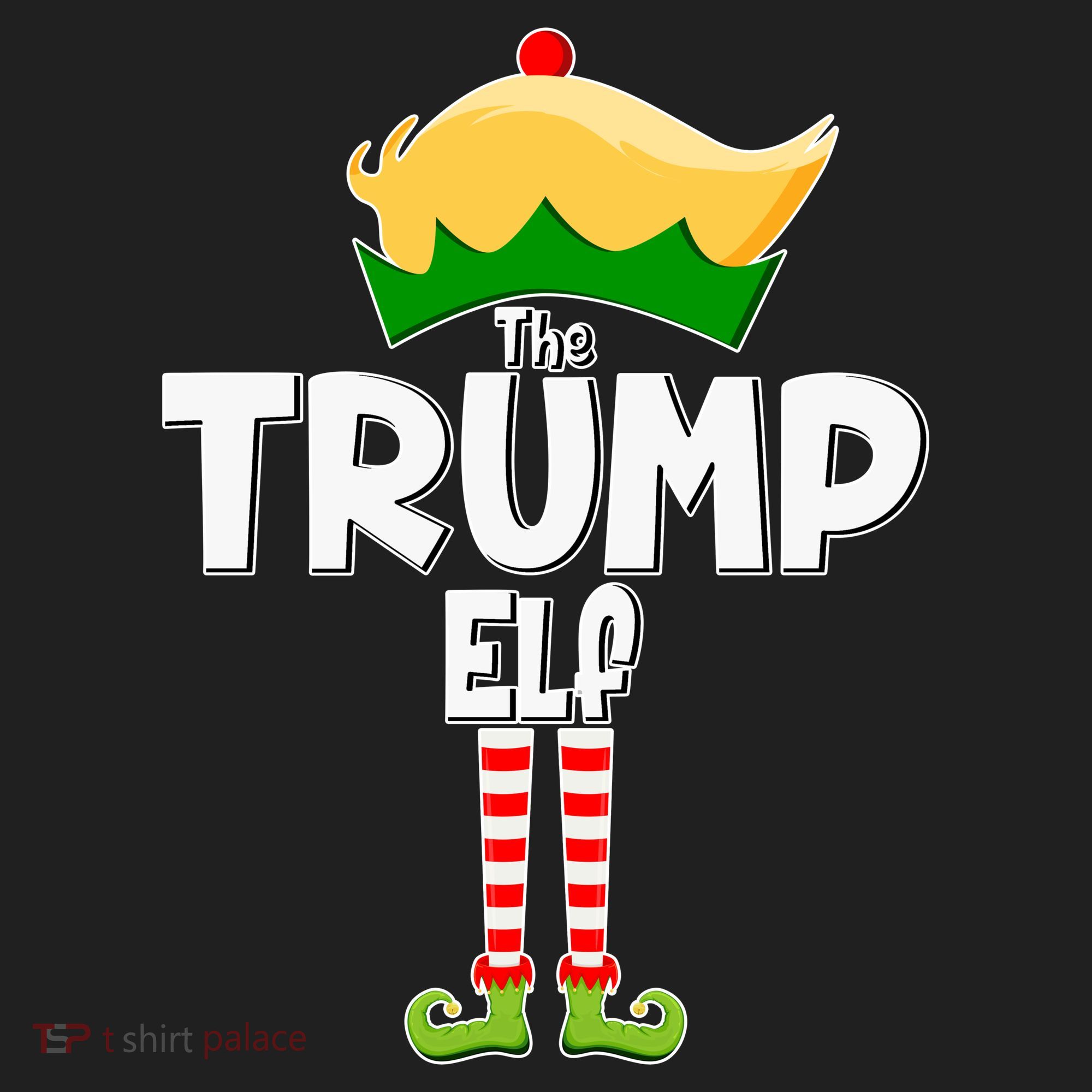 Christmas The Trump Elf  Funny Tumbler