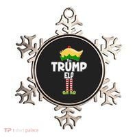 Christmas The Trump Elf  Funny Ornament thumb 0