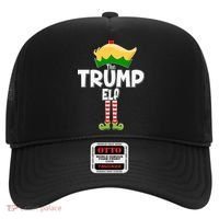 Christmas The Trump Elf  Funny Hat thumb 0