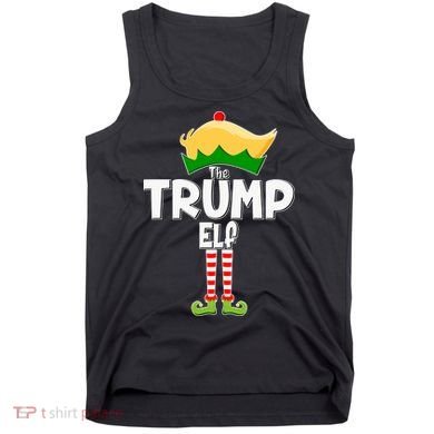 Christmas The Trump Elf  Funny Tank Top