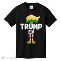 Christmas The Trump Elf  Funny Kids T-Shirt thumb 0