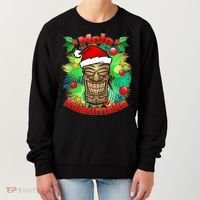 Christmas Tiki Mele Kalikimaka Women's Sweatshirt thumb 0