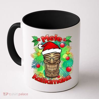 Christmas Tiki Mele Kalikimaka Coffee Mug