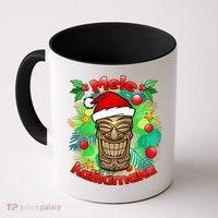 Christmas Tiki Mele Kalikimaka Coffee Mug thumb 0