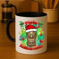 Christmas Tiki Mele Kalikimaka Coffee Mug thumb 4