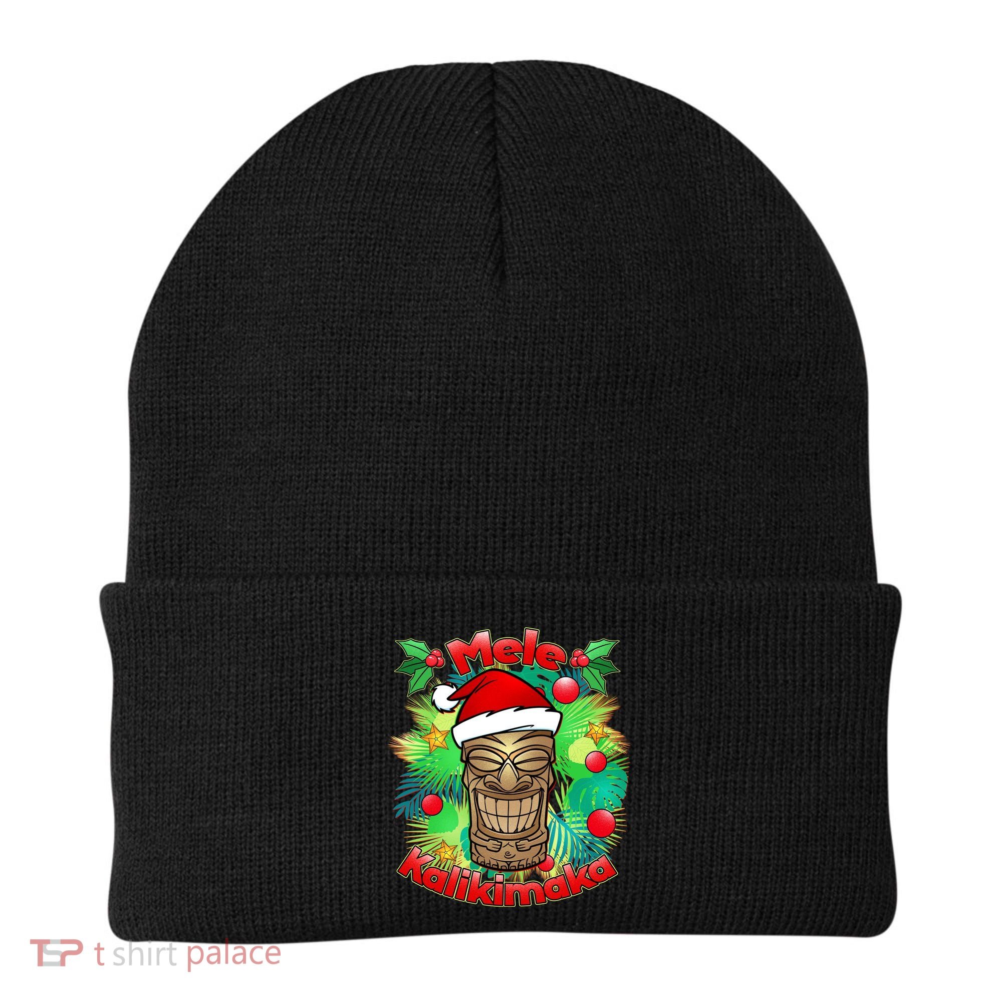 Christmas Tiki Mele Kalikimaka Beanie