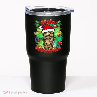 Christmas Tiki Mele Kalikimaka Tumbler