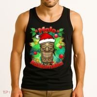 Christmas Tiki Mele Kalikimaka Tank Top thumb 3