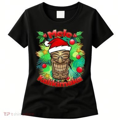Christmas Tiki Mele Kalikimaka Women's T-Shirt