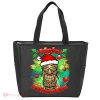 Christmas Tiki Mele Kalikimaka Tote Bag thumb 0