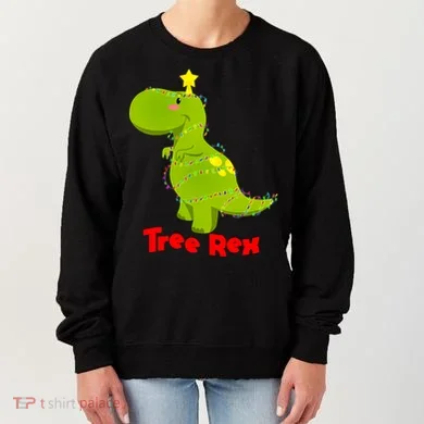 Christmas Tree Rex Women's Sweatshirt