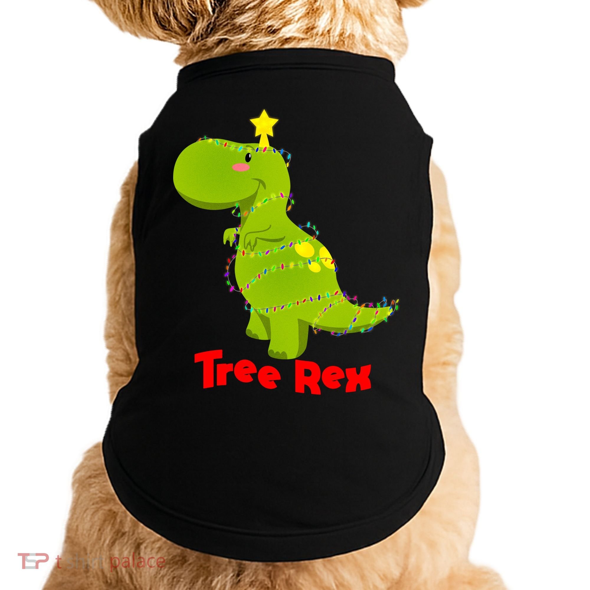 Christmas Tree Rex Doggie Tank